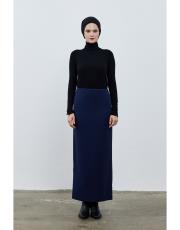 lacivert mevsimlik kalem etek 3