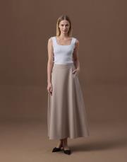 bej cepli kloş etek 2