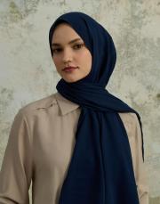 lacivert sarscarfs cazz şal