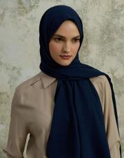 lacivert sarscarfs cazz şal 2
