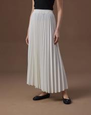 beyaz double plisoley etek 2