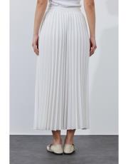 beyaz double plisoley etek 7