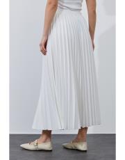 beyaz double plisoley etek 8