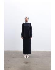 lacivert triko kalem etekli takım 4