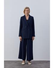 lacivert bol formlu blazer takım 2