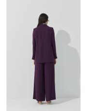 mürdüm bol formlu blazer takım 8