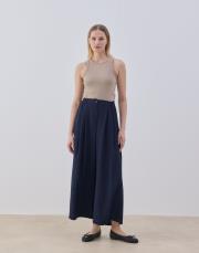 lacivert krep bol pantolon 2