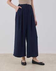 lacivert krep bol pantolon 3