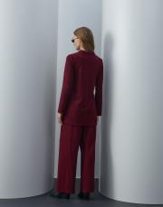 bordo triko kimono takım 3