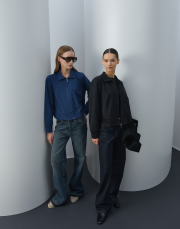 açık lacivert triko fermuarlı kısa sweat 2