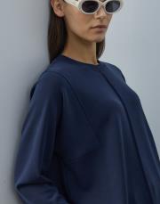 lacivert modal nervür dikişli takım 2