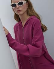 fuşya modal fermuarlı takım 2