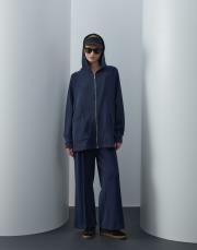 lacivert modal fermuarlı takım 2