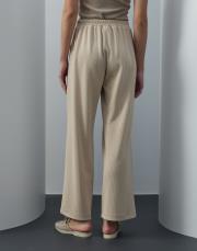 bej triko cepli bol pantolon 4