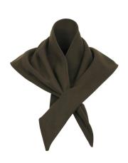 haki yün karışımlı fular