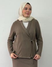 vizon triko kimono etekli takım 3